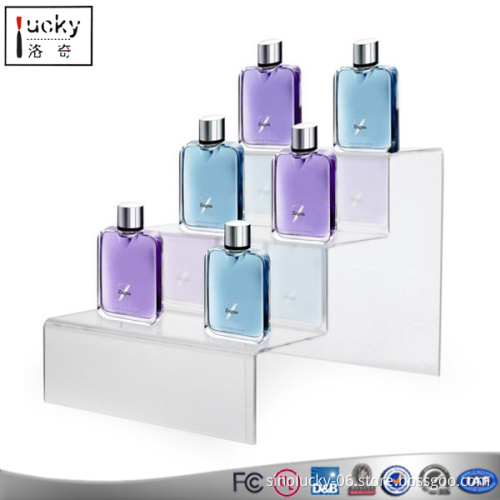 Acrylic 3 Step Counter Display Stand,Perfume Storage Holder